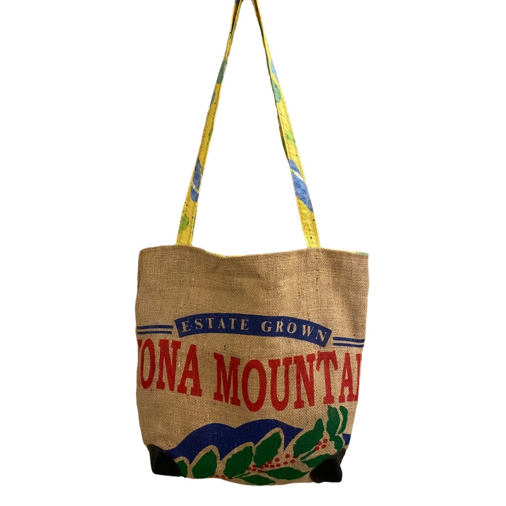 Kona Mountain Burlap Bag/Tote Shoulder Bag